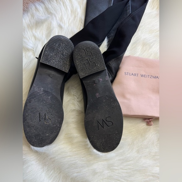 Stuart Weitzman Over the Knee Boots 5050 Bold Leather - Picture 6 of 7